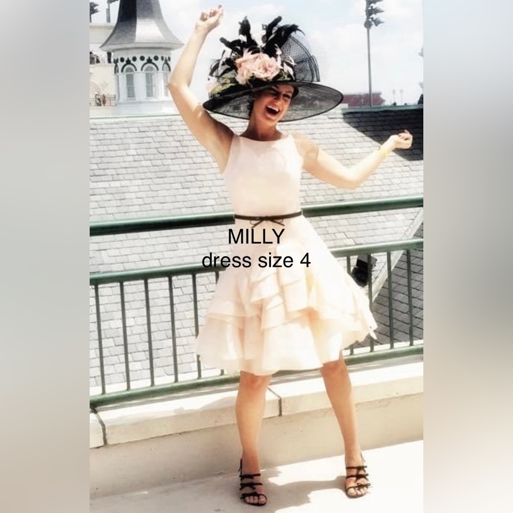 Milly dress size 2. Blush light pastel pink